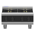 Waldorf Bold 600mm Gas Cooktop - Bench Model - 4 Burner - RNB8400G-B