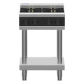 Waldorf Bold 600mm Gas Cooktop Low Back Version - Leg Stand - 4 Burner - RNLB8400G-LS