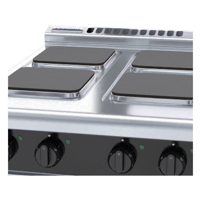 Waldorf Bold 600mm Electric Cooktop Sealed Hobs Low Back Version - Bench Model - RNLB8400SE-B
