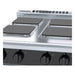 Waldorf Bold 600mm Electric Cooktop Sealed Hobs Low Back Version - Bench Model - RNLB8400SE-B