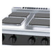 Waldorf Bold 600mm Electric Cooktop Sealed Hobs Low Back Version - Leg Stand - RNLB8400SE-LS