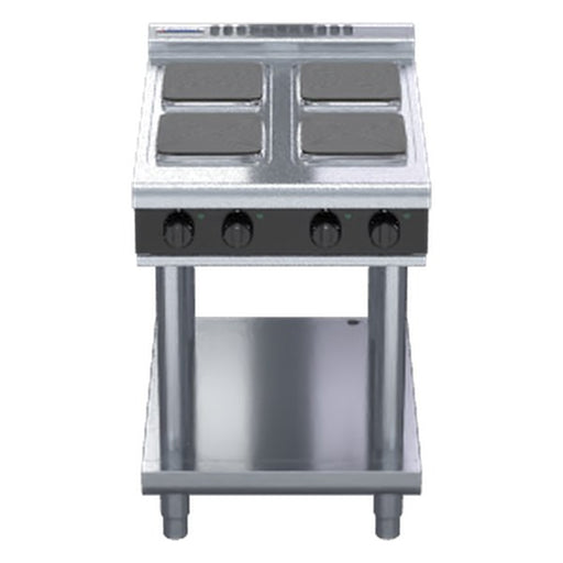 Waldorf Bold 600mm Electric Cooktop Sealed Hobs Low Back Version - Leg Stand - RNLB8400SE-LS