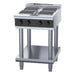 Waldorf Bold 600mm Electric Cooktop Sealed Hobs Low Back Version - Leg Stand - RNLB8400SE-LS