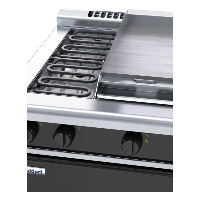 Waldorf Bold 600mm Electric Cooktop Low Back Version - Cabinet Base - RNLB8403E-CD