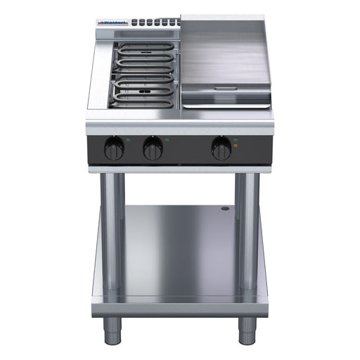 Waldorf Bold 600mm Electric Cooktop Low Back Version - Leg Stand - RNLB8403E-LS