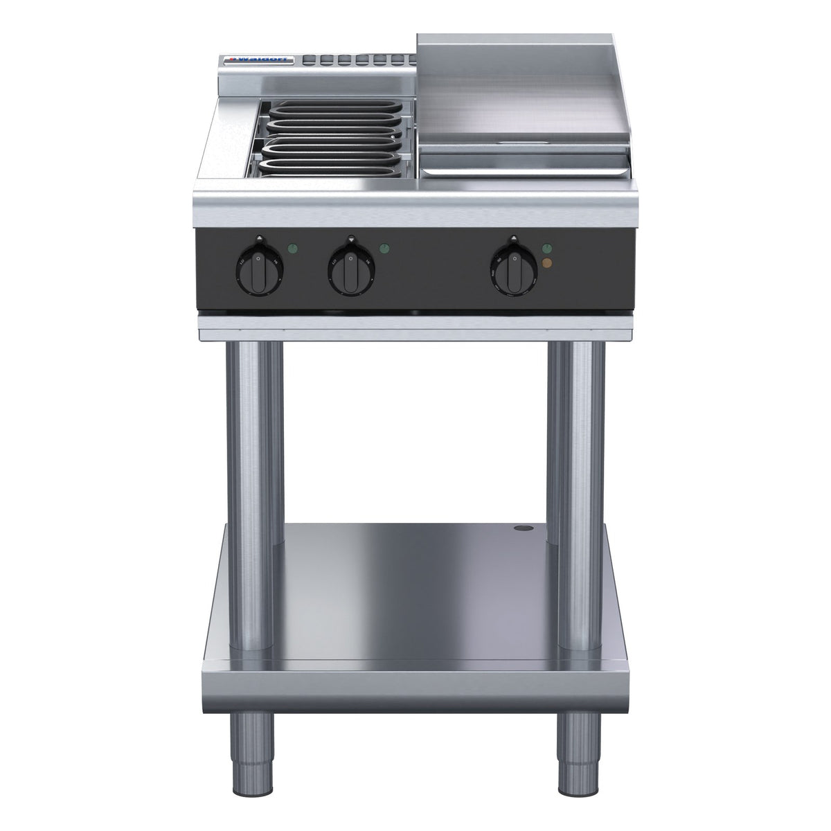 Waldorf Bold 600mm Electric Cooktop Low Back Version - Leg Stand - RNLB8403E-LS