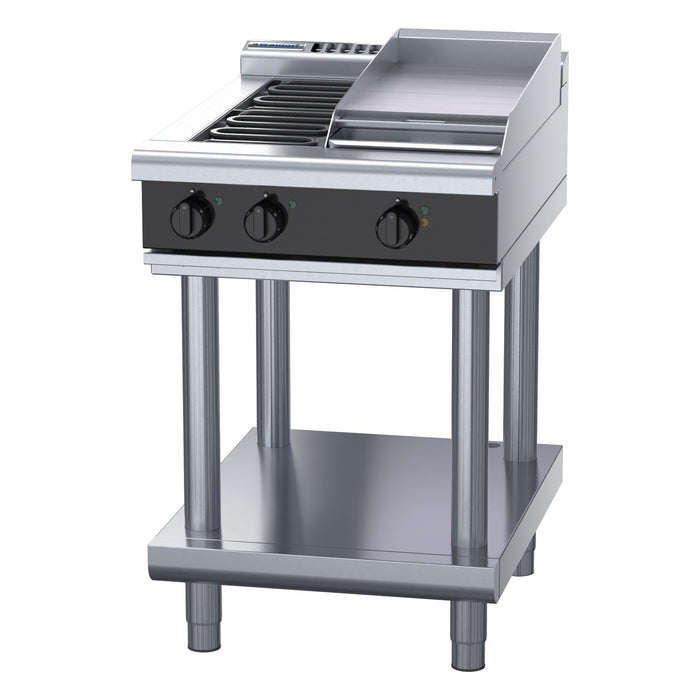 Waldorf Bold 600mm Electric Cooktop Low Back Version - Leg Stand - RNLB8403E-LS