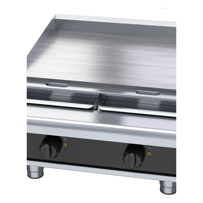 Waldorf Bold 600mm Electric Cooktop Low Back Version - Bench Model - RNLB8406E-B