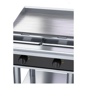 Waldorf Bold 600mm Electric Cooktop Low Back Version - Leg Stand - RNLB8406E-LS