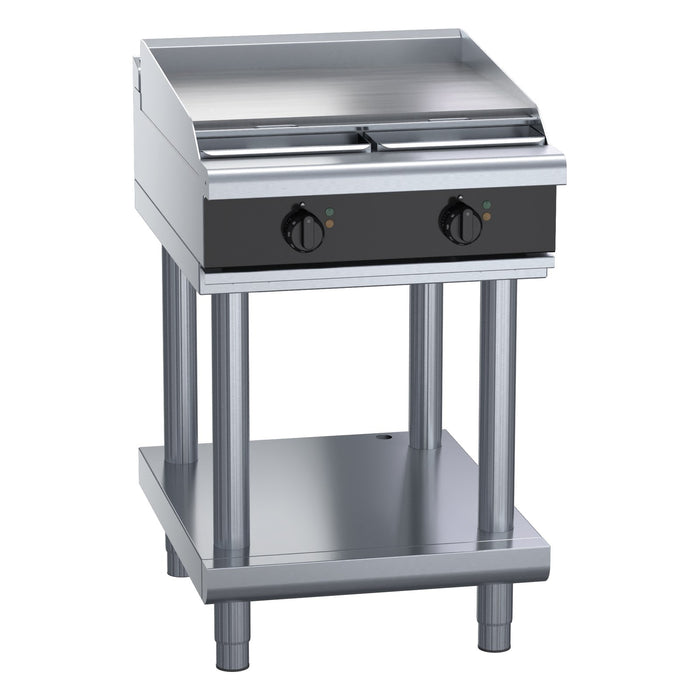 Waldorf Bold 600mm Electric Cooktop Low Back Version - Leg Stand - RNLB8406E-LS