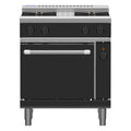 Waldorf Bold 750mm Gas Range Electric Convection Oven Low Back Version - 2 Burner + 300mm Griddle, 2/1 GN - RNLB8513GEC