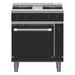 Waldorf Bold 750mm Gas Range Electric Convection Oven - RNB8513GEC