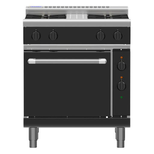 Waldorf Bold 750mm Gas Range Electric Static Oven - RNB8510GE