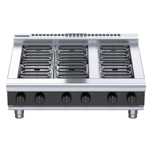 Waldorf Bold 900mm Electric Cooktop Low Back Version - Bench Model - RNLB8600E-B
