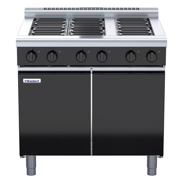 Waldorf Bold 900mm Electric Cooktop Low Back Version - Cabinet Base - RNLB8600E-CD