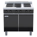 Waldorf Bold 900mm Electric Cooktop Low Back Version - Cabinet Base - RNLB8600E-CD