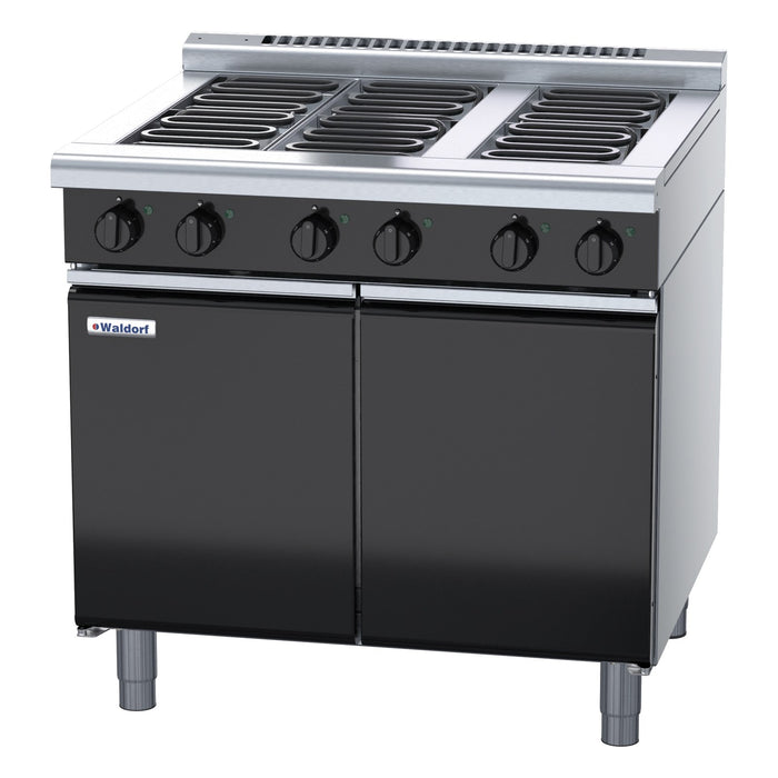 Waldorf Bold 900mm Electric Cooktop Low Back Version - Cabinet Base - RNLB8600E-CD