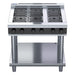Waldorf Bold 900mm Electric Cooktop Low Back Version - Leg Stand - RNLB8600E-LS