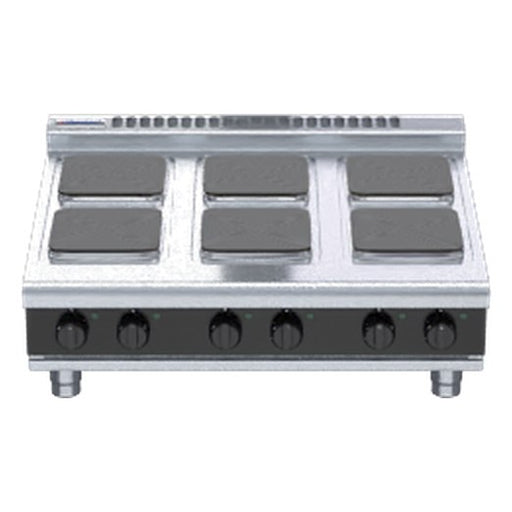 Waldorf Bold 900mm Electric Cooktop Sealed Hobs Low Back Version - Bench Model - RNLB8600SE-B