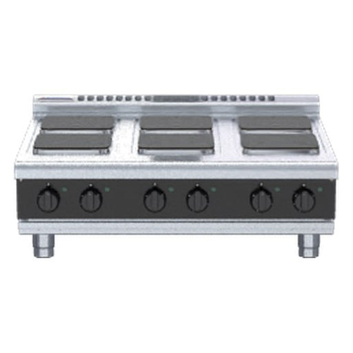 Waldorf Bold 900mm Electric Cooktop Sealed Hobs Low Back Version - Bench Model - RNLB8600SE-B