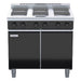 Waldorf Bold 900mm Electric Cooktop Sealed Hobs Low Back Version - Cabinet Base - RNLB8600SE-CD