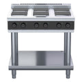 Waldorf Bold 900mm Electric Cooktop Sealed Hobs Low Back Version - Leg Stand - RNLB8600SE-LS