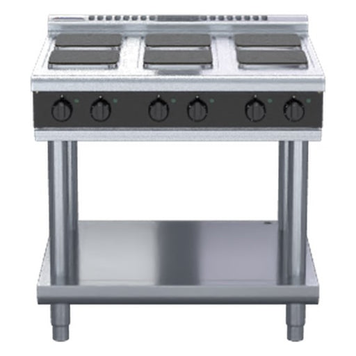Waldorf Bold 900mm Electric Cooktop Sealed Hobs Low Back Version - Leg Stand - RNLB8600SE-LS