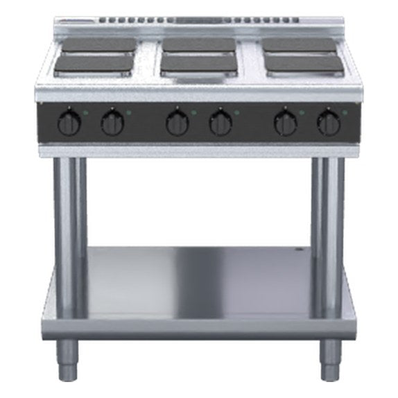 Waldorf Bold 900mm Electric Cooktop Sealed Hobs Low Back Version - Leg Stand - RNLB8600SE-LS