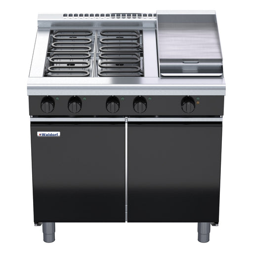 Waldorf Bold 900mm Electric Cooktop Low Back Version - Cabinet Base - RNLB8603E-CD