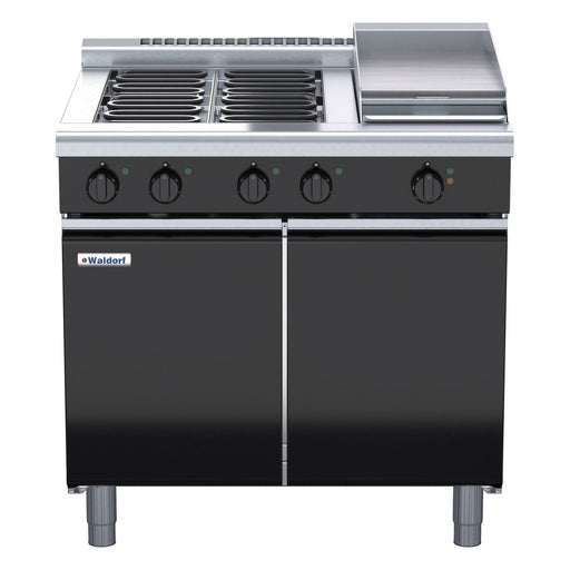 Waldorf Bold 900mm Electric Cooktop Low Back Version - Cabinet Base - RNLB8603E-CD