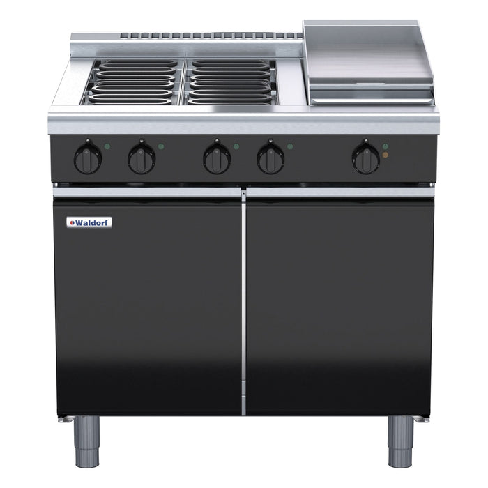 Waldorf Bold 900mm Electric Cooktop Low Back Version - Cabinet Base - RNLB8603E-CD