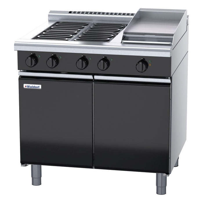 Waldorf Bold 900mm Electric Cooktop Low Back Version - Cabinet Base - RNLB8603E-CD