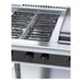 Waldorf Bold 900mm Electric Cooktop Low Back Version - Leg Stand - RNLB8603E-LS