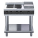 Waldorf Bold 900mm Electric Cooktop Low Back Version - Leg Stand - RNLB8603E-LS