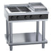 Waldorf Bold 900mm Electric Cooktop Low Back Version - Leg Stand - RNLB8603E-LS