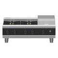 Waldorf Bold 900mm Gas Cooktop Low Back Version - Bench Model - 6 Burner - RNLB8600G-B
