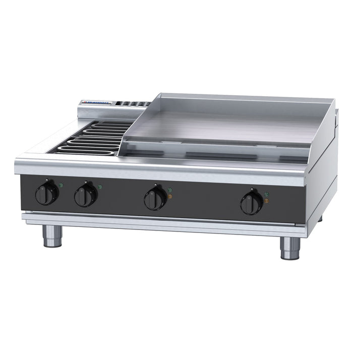 Waldorf Bold 900mm Electric Cooktop Low Back Version - Bench Model - RNLB8606E-B