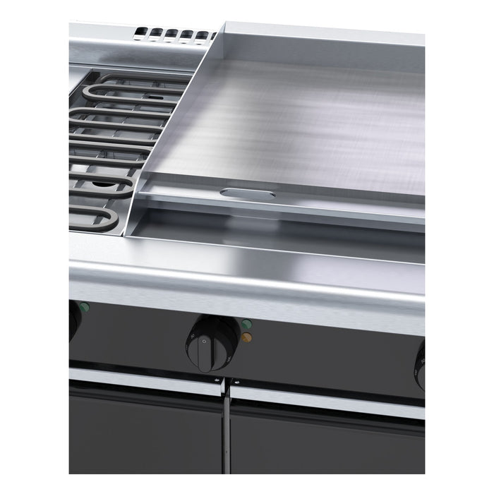 Waldorf Bold 900mm Electric Cooktop Low Back Version - Cabinet Base - RNLB8606E-CD