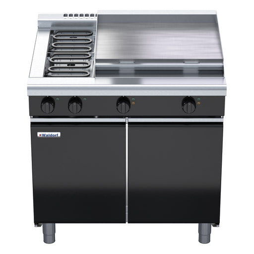 Waldorf Bold 900mm Electric Cooktop Low Back Version - Cabinet Base - RNLB8606E-CD