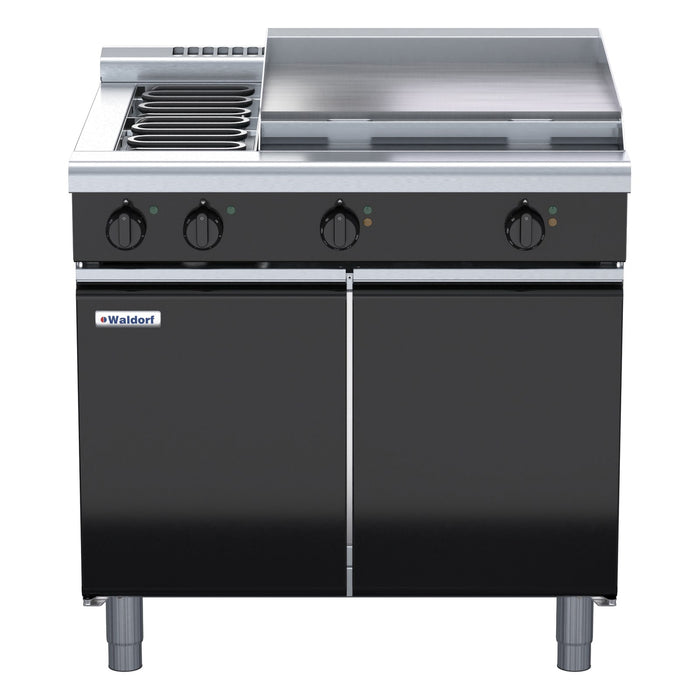 Waldorf Bold 900mm Electric Cooktop Low Back Version - Cabinet Base - RNLB8606E-CD