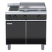 Waldorf Bold 900mm Electric Cooktop Low Back Version - Cabinet Base - RNLB8606E-CD