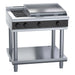 Waldorf Bold 900mm Electric Cooktop Low Back Version - Leg Stand - RNLB8606E-LS