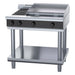 Waldorf Bold 900mm Electric Cooktop Low Back Version - Leg Stand - RNLB8606E-LS