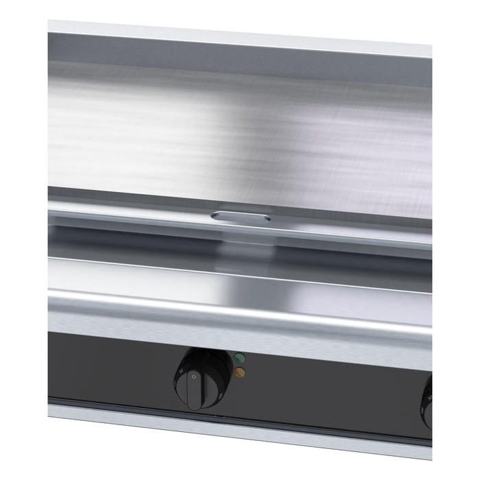 Waldorf Bold 900mm Electric Cooktop Low Back Version - Bench Model - RNLB8609E-B