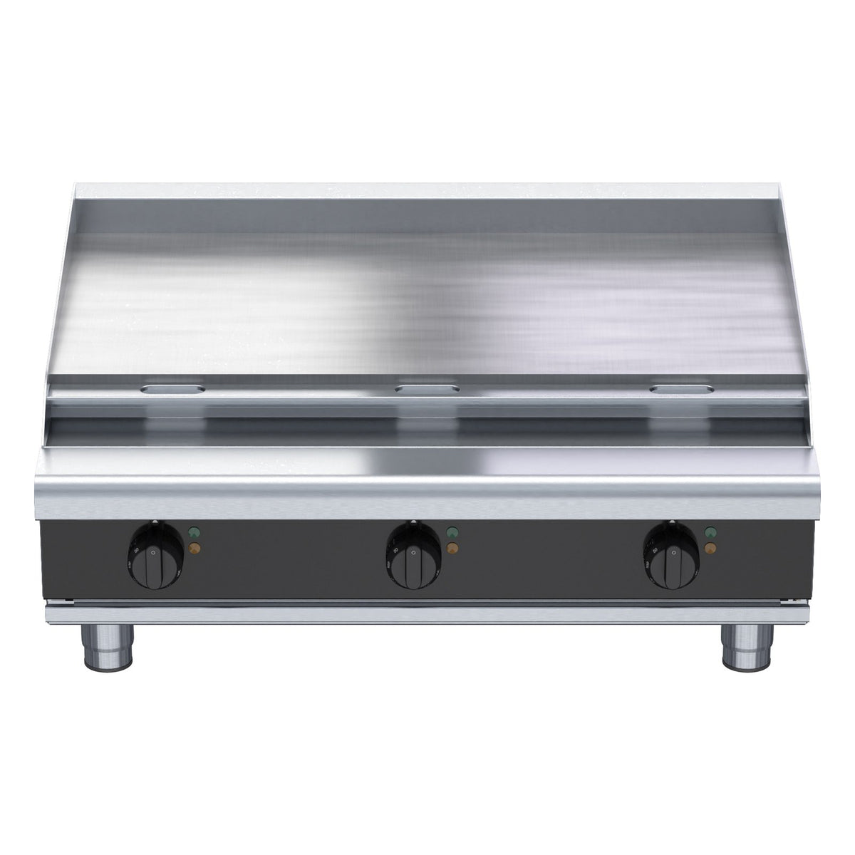 Waldorf Bold 900mm Electric Cooktop Low Back Version - Bench Model - RNLB8609E-B
