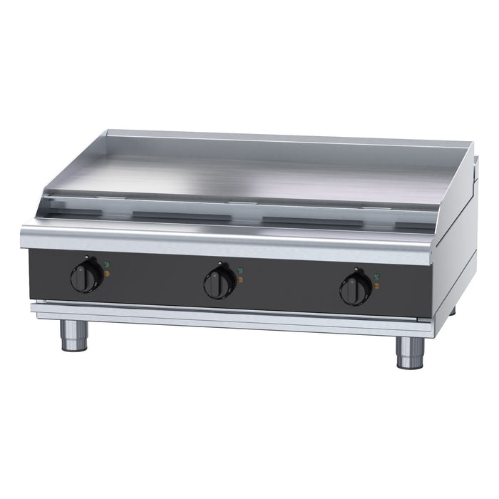 Waldorf Bold 900mm Electric Cooktop Low Back Version - Bench Model - RNLB8609E-B