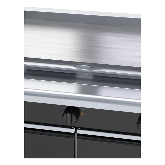 Waldorf Bold 900mm Electric Cooktop Low Back Version - Cabinet Base - RNLB8609E-CD