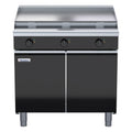 Waldorf Bold 900mm Electric Cooktop Low Back Version - Cabinet Base - 900mm Griddle - RNLB8609E-CD