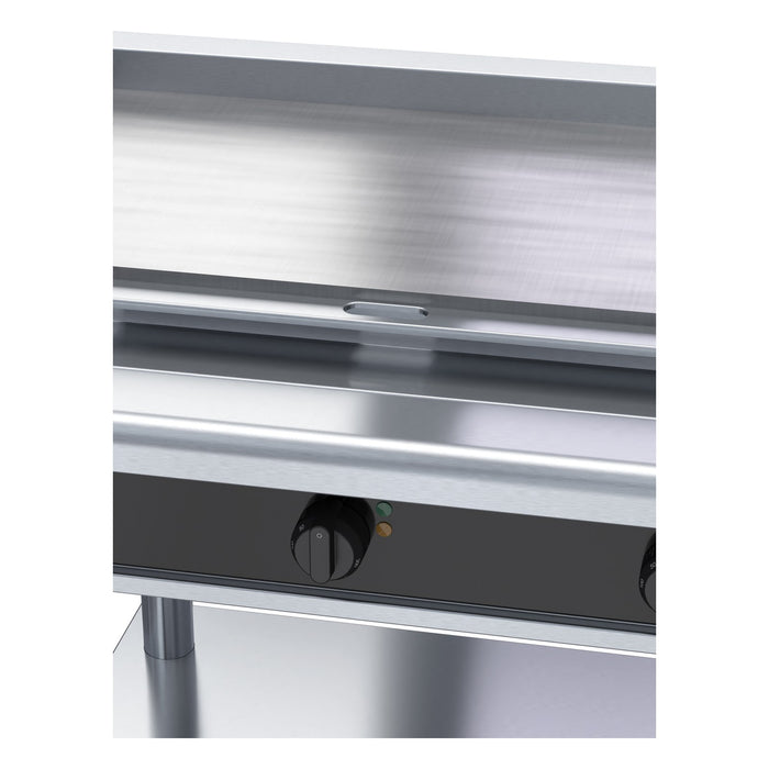 Waldorf Bold 900mm Electric Cooktop Low Back Version - Leg Stand - RNLB8609E-LS