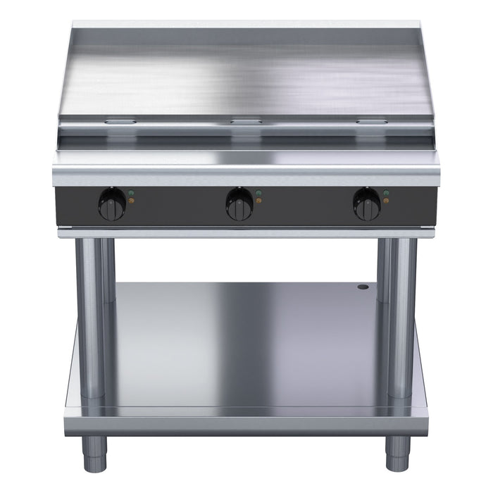 Waldorf Bold 900mm Electric Cooktop Low Back Version - Leg Stand - RNLB8609E-LS